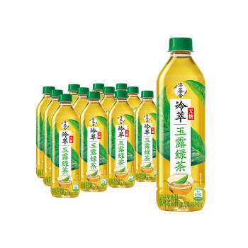 可口可乐（Coca-Cola）淳茶舍 玉露绿茶 冷萃 无糖茶饮料 480ml*12瓶整箱装 商品图3