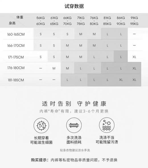 原单正品CK新款男全棉小方块宽松四角裤平角内裤尺码S M L XL
一个三条装 商品图13