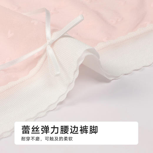 都市丽人宽版包覆宽版包覆系列蕾丝平角裤LKH4A4 商品图4