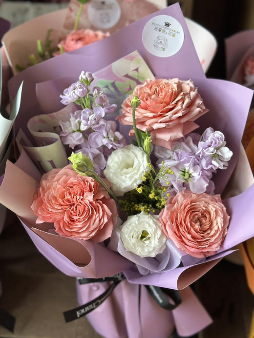 插花泥见面小花束。 商品图3