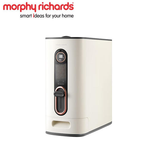 积分免费兑：摩飞电器（Morphyrichards）智能计量家用防虫防潮密封储存罐米缸米箱12公斤装收纳盒带盖米桶 MR2090 商品图8