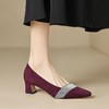 【预售5天】尖头低跟鞋女春夏季新款法式简约优雅浅口小单鞋YS&0163 商品缩略图4