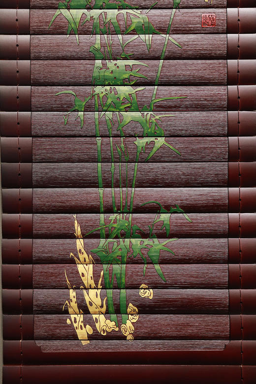 梅兰竹菊°彩绘四条屏26*120cm 商品图7