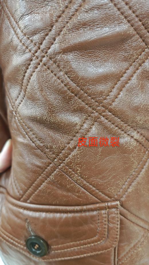 21444154450   莱恩雷迪LIENRIDY   咖啡色奢华水貂领绵羊皮羽绒保暖皮衣 商品图2