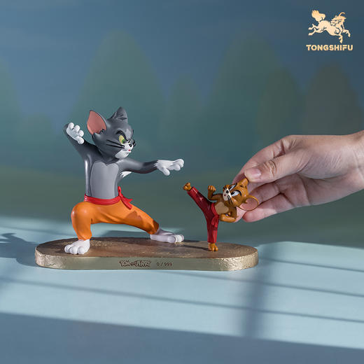 铜师傅 正版授权《猫和老鼠》Z款 限量手办 桌面铜摆件 工艺品 商品图3