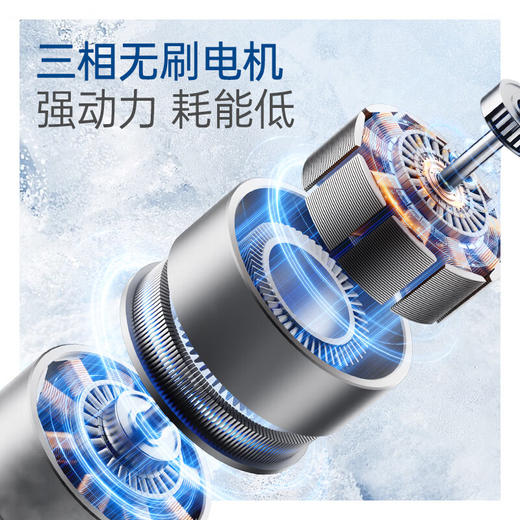 积分免费兑：摩飞电器（Morphyrichards）手持电风扇迷你便携式涡轮小风扇户外露营出行风宝100档风力智能变频长续航高速小风炮MR3600灰 商品图5