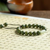 敦煌【青山·和田玉绿檀木手串】敦煌福泽绿檀木佛珠手串 老料和田玉檀香木手链 男女民族手串 商品缩略图4