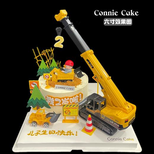 小男孩 挖土机 吊车款 商品图0