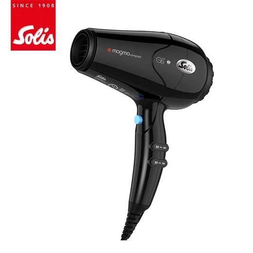 Solis索利斯 242 电吹风/综合风机/2100瓦/卷发/大波浪/快吹/吹干/低风/高风/白色/红色/短款 商品图1