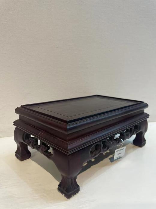 酸枝长方形虎脚底座18.5*8*11cm 商品图0