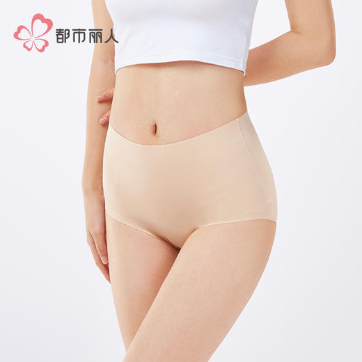 都市丽人收腹提臀轻塑美臀系列锦纶平角裤LKH4A6 商品图2