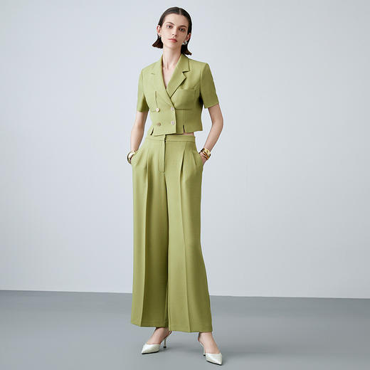 EITIE爱特爱夏季新款气质显瘦时尚短外套7803505 商品图3