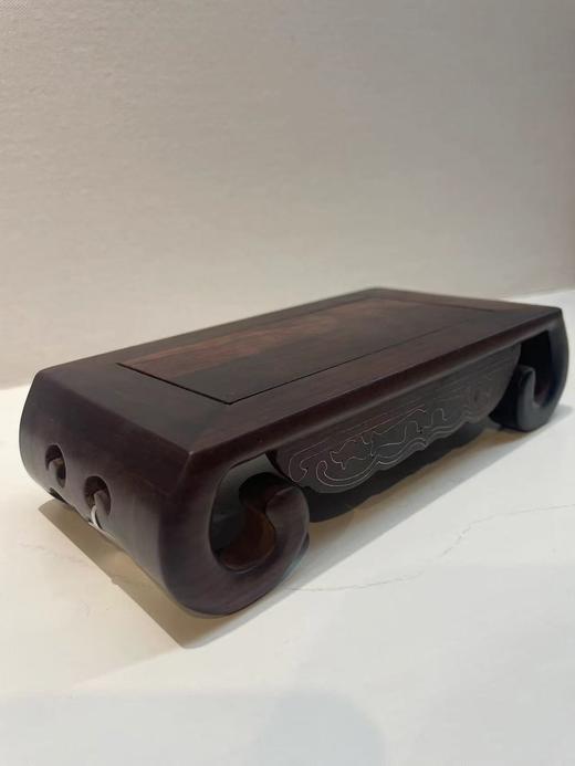 酸枝书卷几底座17*9*4cm 商品图0