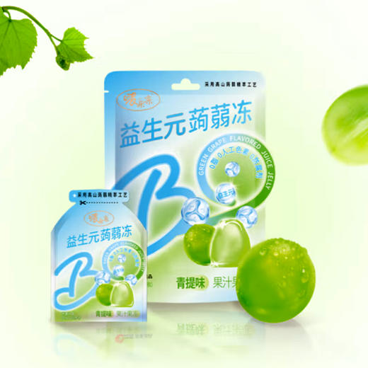 洽洽蒟蒻挤食果冻（青提味）【120g】 商品图0