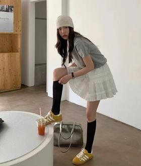 老米优品🎈 3-5天！邂逅春日浪漫《层叠花边蛋糕小短裙》让夏日轻舞青春的旋律，半身短裙叠搭绝绝子！Q250313A  下架