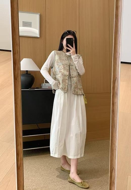 重工植绒立体老钱风百搭马甲 商品图3