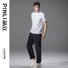PINLI品立夏季新款修身男士纯色百搭翻领短袖POLO衫T恤上衣潮V242112001 商品缩略图1