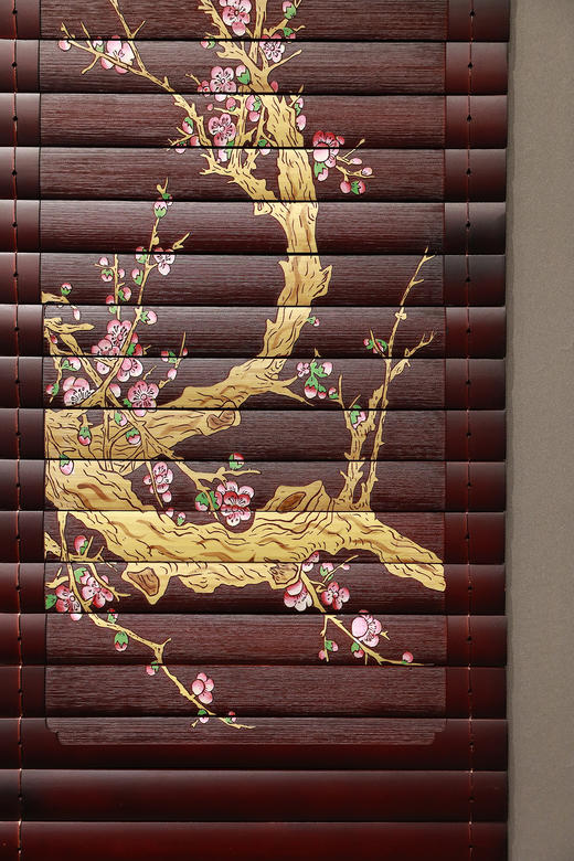 梅兰竹菊°彩绘四条屏26*120cm 商品图4