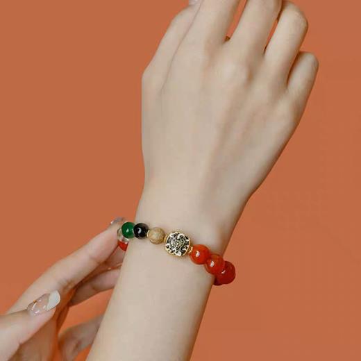 2025年蛇年巳火飞昇吉运珠手串 商品图6