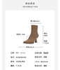 westory瘦瘦靴欧美时装靴高跟短靴细跟女靴S23DS83331 商品缩略图4