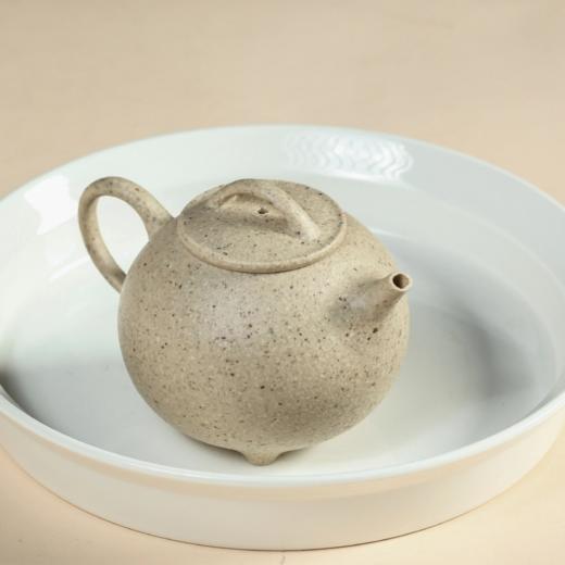 圆瓢 宜兴原矿紫砂 小品壶慢生活 泡茶壶 生活美学茶器 色泽效果细腻而丰富 商品图8