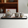 【2025年新款】拾物观心·掐丝满花鎏银茶器，极具东方雅韵，内里素雅如月，爱茶人的心头好 商品缩略图2