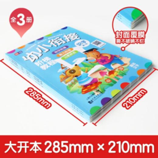 幼小衔接阶梯教程——识字（全3册）（AY） 商品图1