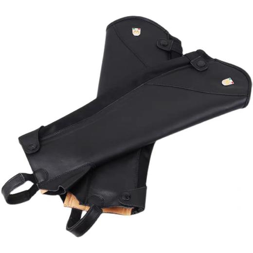 纯皮马术护腿巴西进口牛皮骑马恰卜斯透气耐磨马术装备ht004QS 商品图4