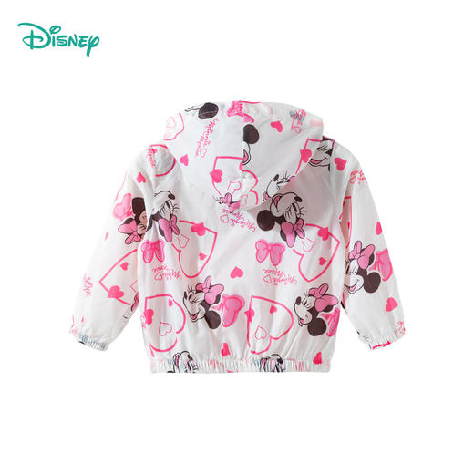迪士尼【米妮满印涂鸦风皮肤衣】25春夏新款女童户外踏青清爽遮阳外套ZD2ES012 商品图4