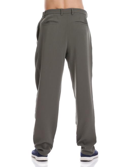 8033997479124 安普里奥·阿玛尼Emporio Armani 男款褶裥修身设计休闲长裤 商品图2