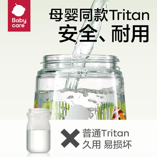 babycare雪顶公仔水杯独角兽-550ml黎空紫 商品图4