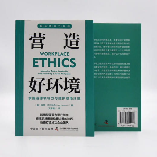 营造好环境：掌握道德领导力与维护职场环境 职场领导力提升系列丛书 商品图4