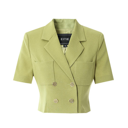EITIE爱特爱夏季新款气质显瘦时尚短外套7803505 商品图5