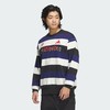 Adidas阿迪达斯CNY STRIPE SWEATSHIRT 蛇年情侣款法式毛圈布撞色运动宽松卫衣套头衫圆领卫衣JZ4200 商品缩略图1
