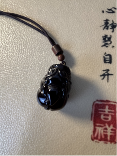 JS(辰龙文轩）琥珀貔貅项链