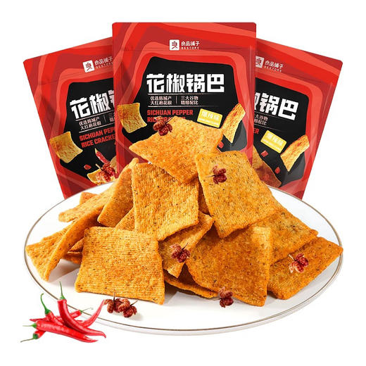 良品铺子花椒锅巴108克 商品图0