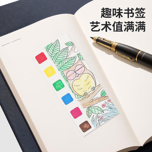 「水粉涂鸦绘本！数款可选」儿童填色本可水彩涂色本便签涂鸦画画幼儿园自带颜料绘画本玩具 商品图2
