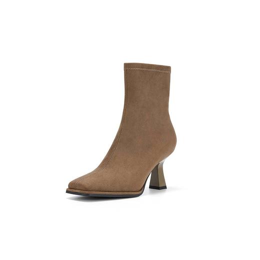 westory瘦瘦靴欧美时装靴高跟短靴细跟女靴S23DS83331 商品图2