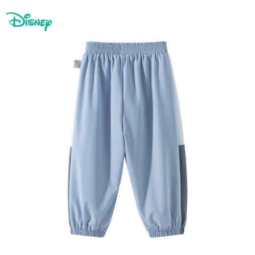 迪士尼2025春夏季新款男童米奇印花防蚊裤宽松透气速干运动裤休闲裤ZD2EK009 商品图11