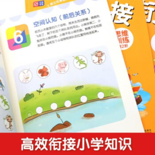 幼小衔接阶梯教程——思维训练（全3册）（AY） 商品图2