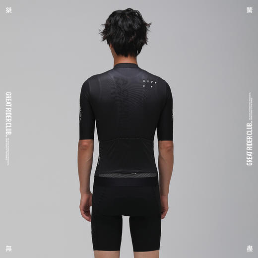 GRC桀骛无尽春夏新款男士标语系列透气公路自行车骑行服 商品图4