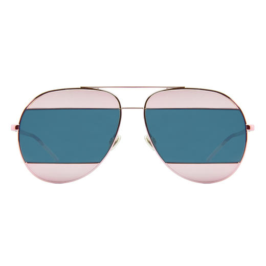 23061502T598F 迪奥Dior DIOR迪奥飞行员男女款金属拼色蛤蟆镜DIORSPLIT1 商品图2