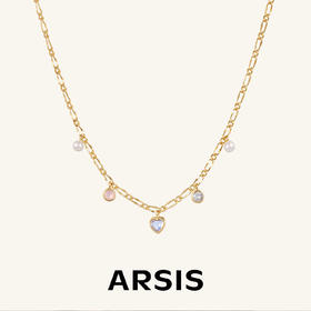ARSIS银饰｜秘密花园系列 浅夏心语项链