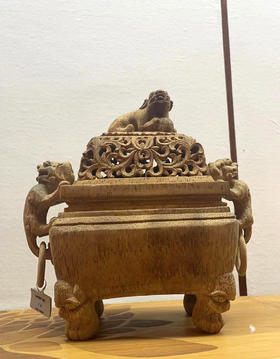 瑞兽°竹熏香炉