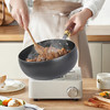 热卖！不粘锅、不溅油！【赠杉木盖/玻璃盖】康诗达 章丘无涂层古法氮化大肚铁锅  与辉同行同款式！ 商品缩略图0