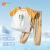 贝贝怡童装儿童短袖套装女童夏季凉爽两件套2025新款男童t恤夏装ZB2ET023 商品缩略图2