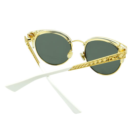 200314J5G50DC 迪奥Dior 迪奥时尚太阳镜大框猫眼墨镜女金属圆形DIORAMAMINI 商品图2