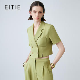 EITIE爱特爱夏季新款气质显瘦时尚短外套7803505