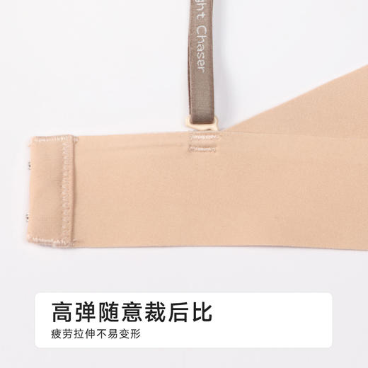 都市丽人无痕B杯无痕内衣薄泳布无钢圈常规文胸LBH5A1 商品图8