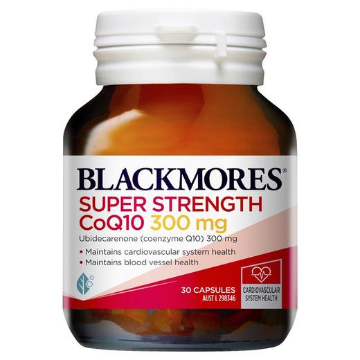 Blackmores 澳佳宝辅酶Q10胶囊300mg30粒【安琪全球购.保税仓直发】 商品图0